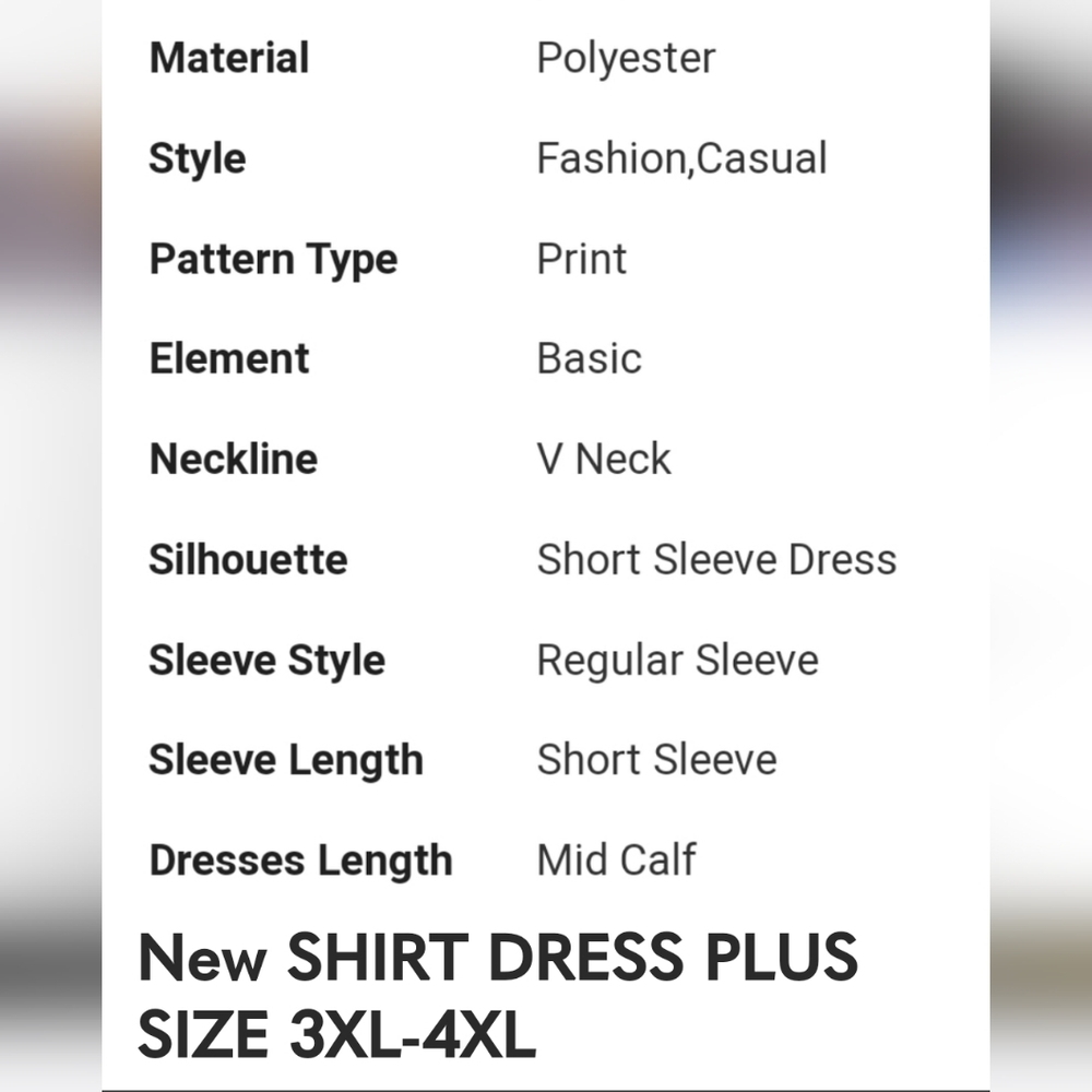 NEW FASHIONABLE ETHNIC INSPIRED DOUBLE POCKET DRESS PTP 27.5" wide Size 3XL - Picture 16 of 16